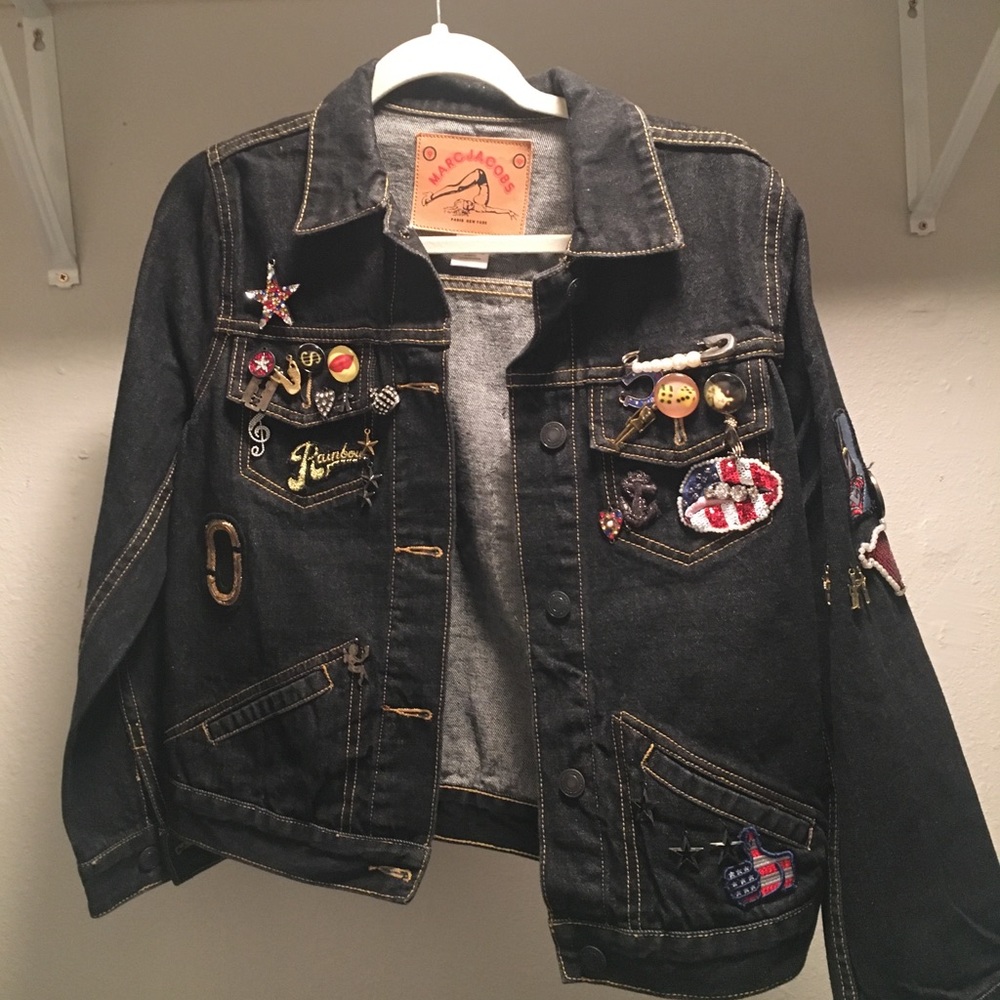 mac jacobs jeans jacket，new no tag！